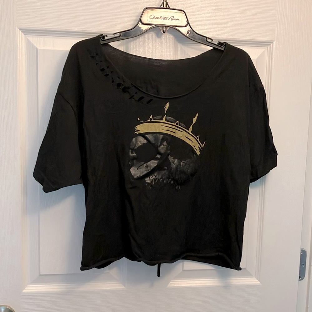 The Drive clothing brand “adjust your crown” cropped tee in size xl